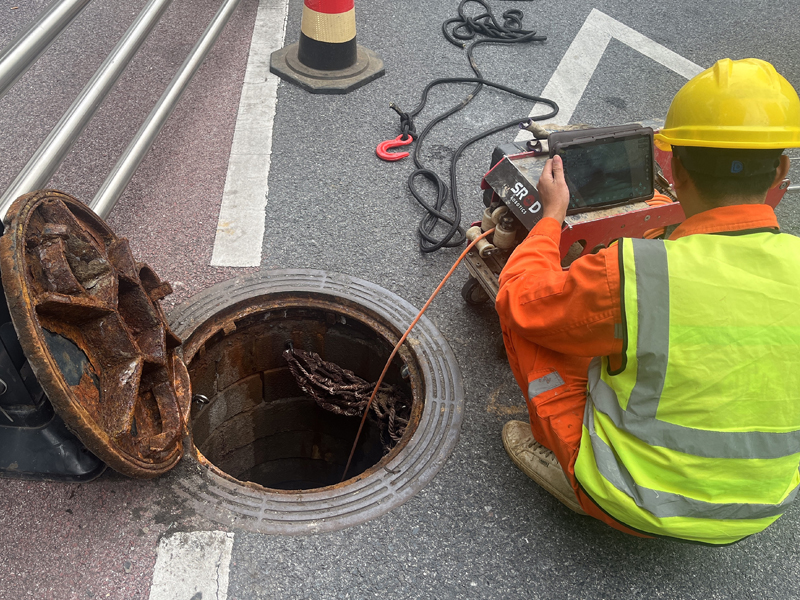 雄州市政管道内窥检测